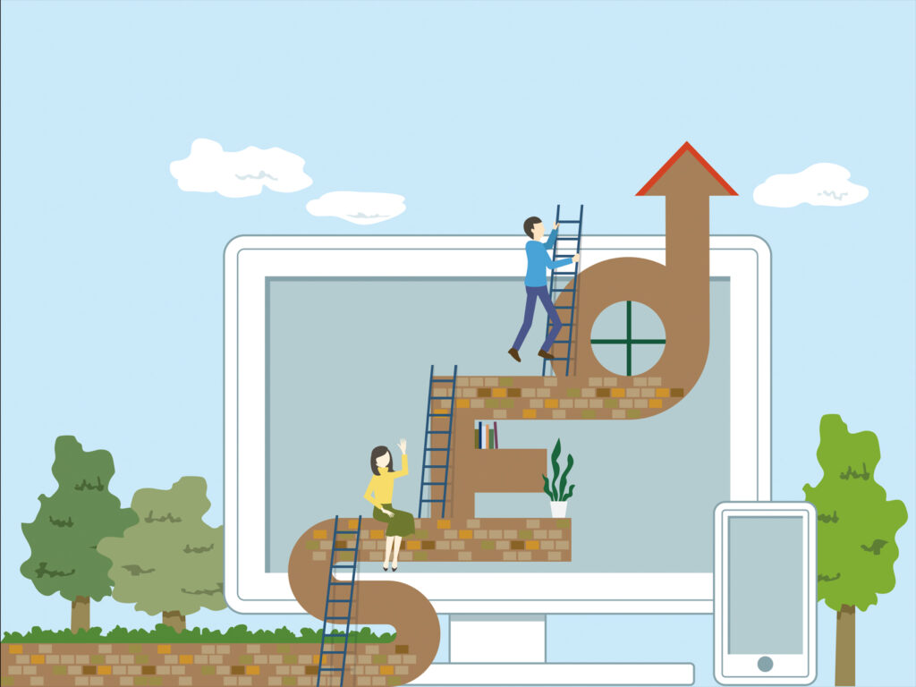 「集客」視点でのHP設計ができるか？のイメージ画像
